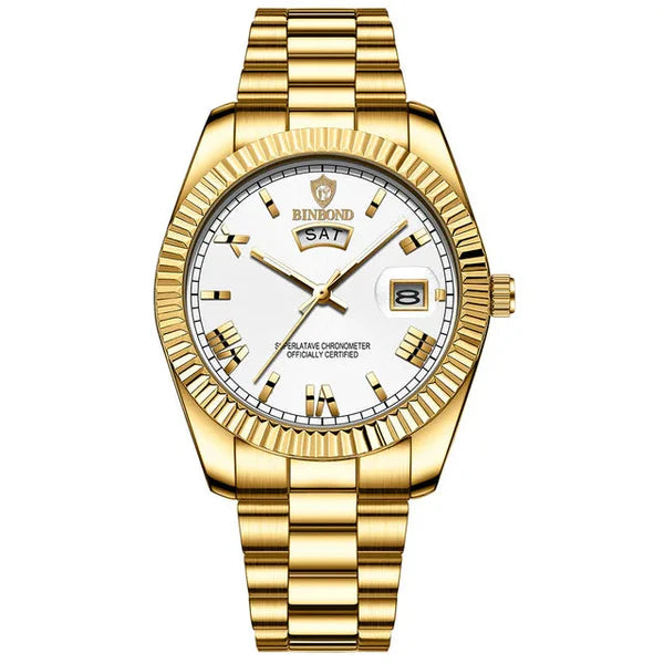 Herren Quarzuhr Kratzfest