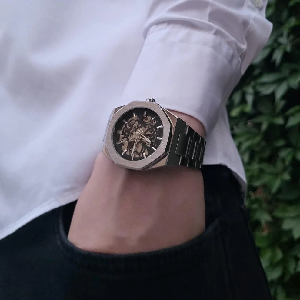 Herrenuhr aus Edelstahl | Phantomdesign